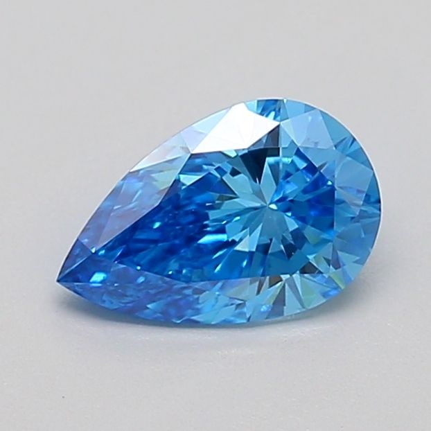 Loose Diamond - PEAR 0.78ct Fancy Vivid Blue VS1: Loose Diamond - PEAR 0.78ct Fancy Vivid Blue VS1 Source: This is a real non-mined Diamond that has been grown in a lab Shape: PEAR Carats: 0.78 Color: Fancy Vivid Blue Certification: IGI Video: