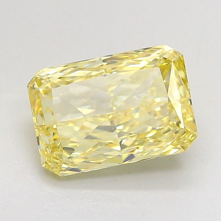 Loose Diamond - RADIANT 2.04ct Fancy Intense Yellow VS1: Loose Diamond - RADIANT 2.04ct Fancy Intense Yellow VS1 Source: This is a real non-mined Diamond that has been grown in a lab Shape: RADIANT Carats: 2.04 Color: Fancy Intense Yellow Certification: IGI