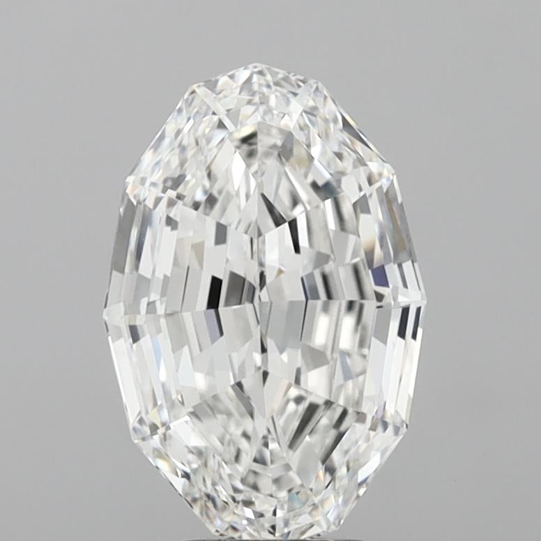 Loose Diamond - STEP OVAL 6.04ct E VVS2: Loose Diamond - STEP OVAL 6.04ct E VVS2 Source: This is a real non-mined Diamond that has been grown in a lab Shape: STEP OVAL Carats: 6.04 Color: E Clarity: VVS2 Certification: IGI Condition: Pre-Own