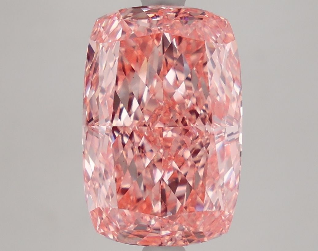 Loose Diamond - CUSHION MODIFIED 4.53ct Fancy Vivid Pink VVS2: Loose Diamond - CUSHION MODIFIED 4.53ct Fancy Vivid Pink VVS2 Source: This is a real non-mined Diamond that has been grown in a lab Shape: CUSHION MODIFIED Carats: 4.53 Color: Fancy Vivid Pink Certifi
