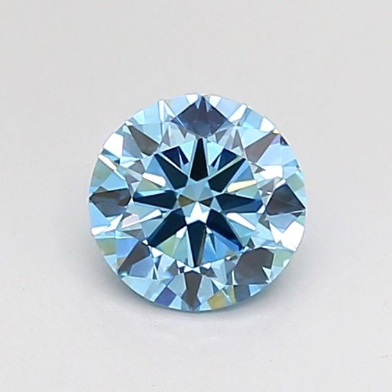 Loose Diamond - ROUND 0.52ct Blue VVS2: Loose Diamond - ROUND 0.52ct Blue VVS2 Source: This is a real non-mined Diamond that has been grown in a lab Shape: ROUND Carats: 0.52 Color: Blue Certification: NONE Video: