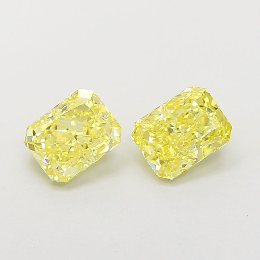 Loose Diamond - RADIANT 1.01ct Fancy Intense Yellow VVS2: Loose Diamond - RADIANT 1.01ct Fancy Intense Yellow VVS2 Source: This is a real non-mined Diamond that has been grown in a lab Shape: RADIANT Carats: 1.01 Color: Fancy Intense Yellow Certification: IG