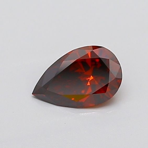 Loose Diamond - PEAR 0.69ct Fancy Deep Orange VS2: Loose Diamond - PEAR 0.69ct Fancy Deep Orange VS2 Source: This is a real non-mined Diamond that has been grown in a lab Shape: PEAR Carats: 0.69 Color: Fancy Deep Orange Certification: IGI PLEASE NOTE