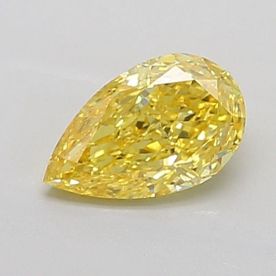 Loose Diamond - PEAR 1.57ct Fancy Vivid Yellow VVS2: Loose Diamond - PEAR 1.57ct Fancy Vivid Yellow VVS2 Source: This is a real non-mined Diamond that has been grown in a lab Shape: PEAR Carats: 1.57 Color: Fancy Vivid Yellow Certification: IGI PLEASE N