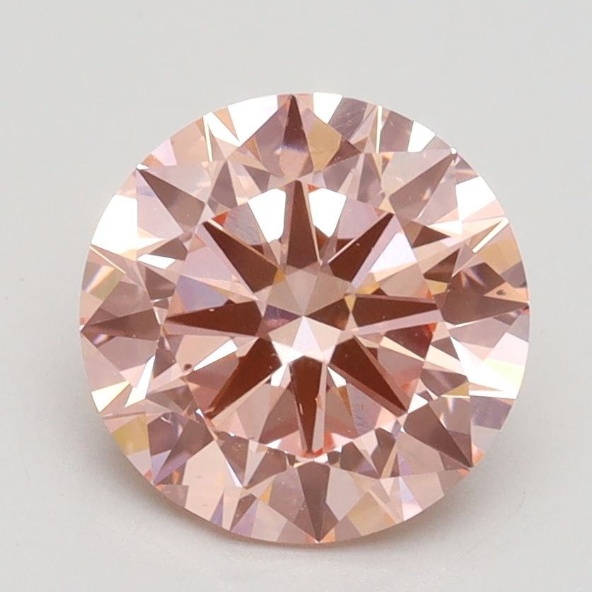 Loose Diamond - ROUND 2.28ct Fancy Intense Pink VS2: Loose Diamond - ROUND 2.28ct Fancy Intense Pink VS2 Source: This is a real non-mined Diamond that has been grown in a lab Shape: ROUND Carats: 2.28 Color: Fancy Intense Pink Certification: IGI Video: