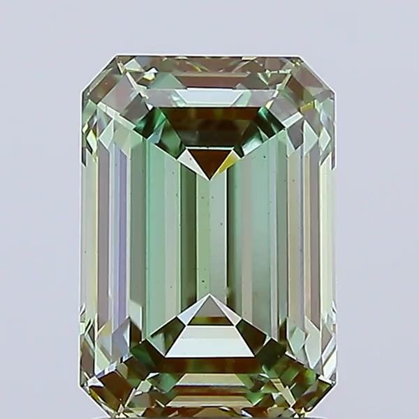 Loose Diamond - EMERALD 2.8ct Fancy Intense Green VS1: Loose Diamond - EMERALD 2.8ct Fancy Intense Green VS1 Source: This is a real non-mined Diamond that has been grown in a lab Shape: EMERALD Carats: 2.8 Color: Fancy Intense Green Certification: IGI Vid