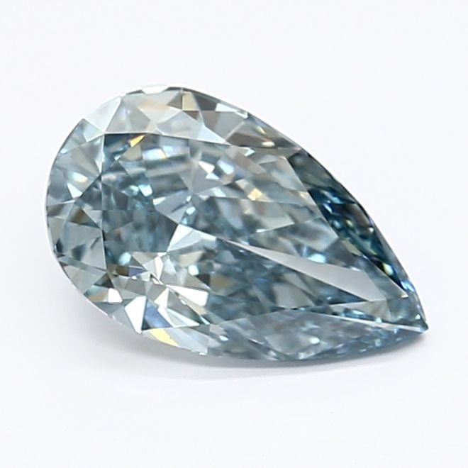 Loose Diamond - PEAR 1.09ct Fancy Vivid Blue VS1: Loose Diamond - PEAR 1.09ct Fancy Vivid Blue VS1 Source: This is a real non-mined Diamond that has been grown in a lab Shape: PEAR Carats: 1.09 Color: Fancy Vivid Blue Certification: IGI Video: