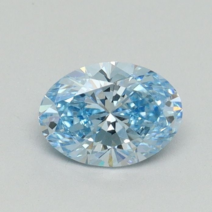 Loose Diamond - OVAL 0.57ct Fancy Vivid Blue VS2: Loose Diamond - OVAL 0.57ct Fancy Vivid Blue VS2 Source: This is a real non-mined Diamond that has been grown in a lab Shape: OVAL Carats: 0.57 Color: Fancy Vivid Blue Certification: IGI Video: