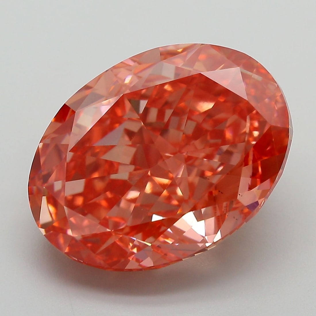 Loose Diamond - OVAL 11.87ct Fancy Vivid Pink VS1 (1 of 1)