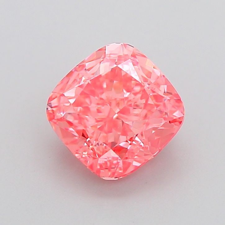 Loose Diamond - CUSHION MODIFIED 2.01ct Fancy Vivid Pink VVS2: Loose Diamond - CUSHION MODIFIED 2.01ct Fancy Vivid Pink VVS2 Source: This is a real non-mined Diamond that has been grown in a lab Shape: CUSHION MODIFIED Carats: 2.01 Color: Fancy Vivid Pink Certifi