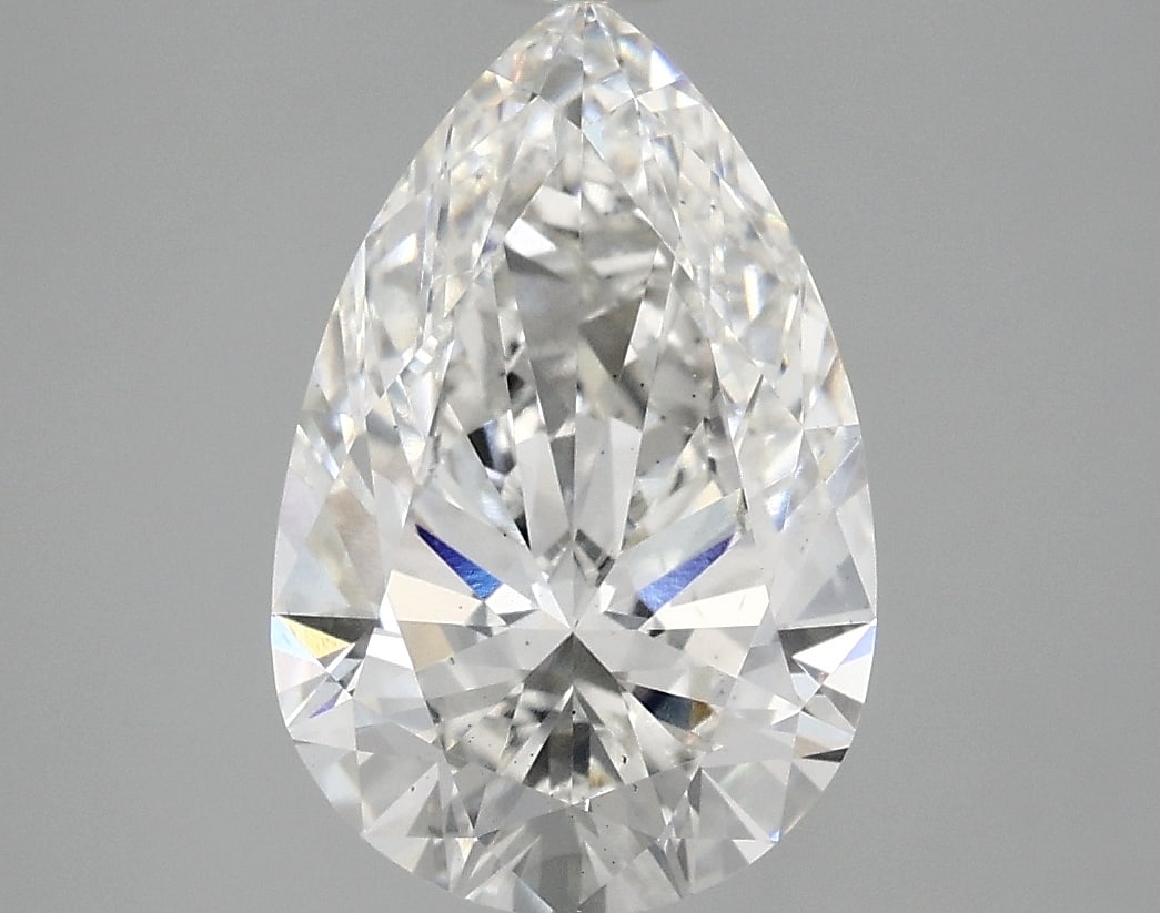 Loose Diamond - PEAR 2.88ct F VS2: Loose Diamond - PEAR 2.88ct F VS2 Source: This is a real non-mined Diamond that has been grown in a lab Shape: PEAR Carats: 2.88 Color: F Clarity: VS2 Certification: IGI Condition: Pre-Owned PLEASE NO
