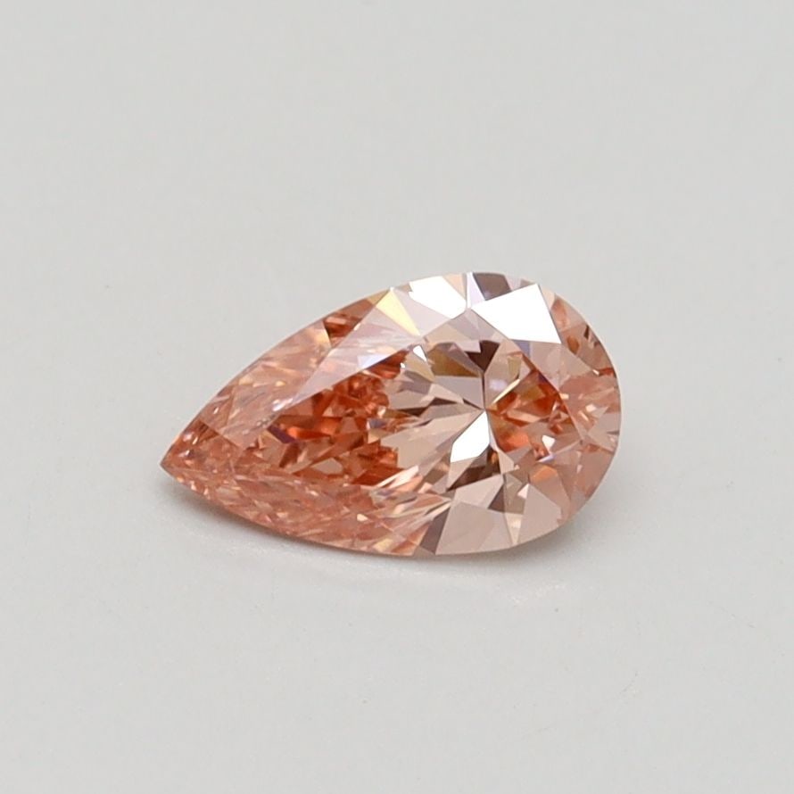Loose Diamond - PEAR 0.46ct Fancy Intense Pink VVS2: Loose Diamond - PEAR 0.46ct Fancy Intense Pink VVS2 Source: This is a real non-mined Diamond that has been grown in a lab Shape: PEAR Carats: 0.46 Color: Fancy Intense Pink Certification: IGI Video: