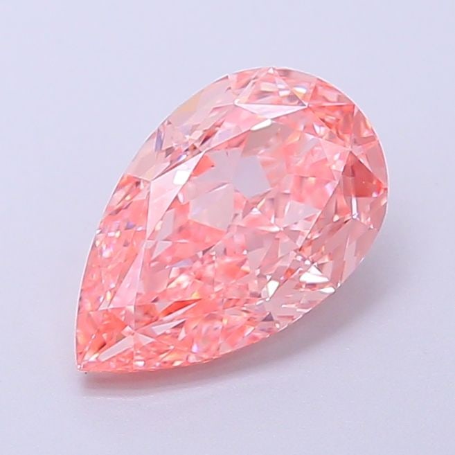 Loose Diamond - PEAR 2.02ct Fancy Intense Pink VVS2: Loose Diamond - PEAR 2.02ct Fancy Intense Pink VVS2 Source: This is a real non-mined Diamond that has been grown in a lab Shape: PEAR Carats: 2.02 Color: Fancy Intense Pink Certification: IGI Video: