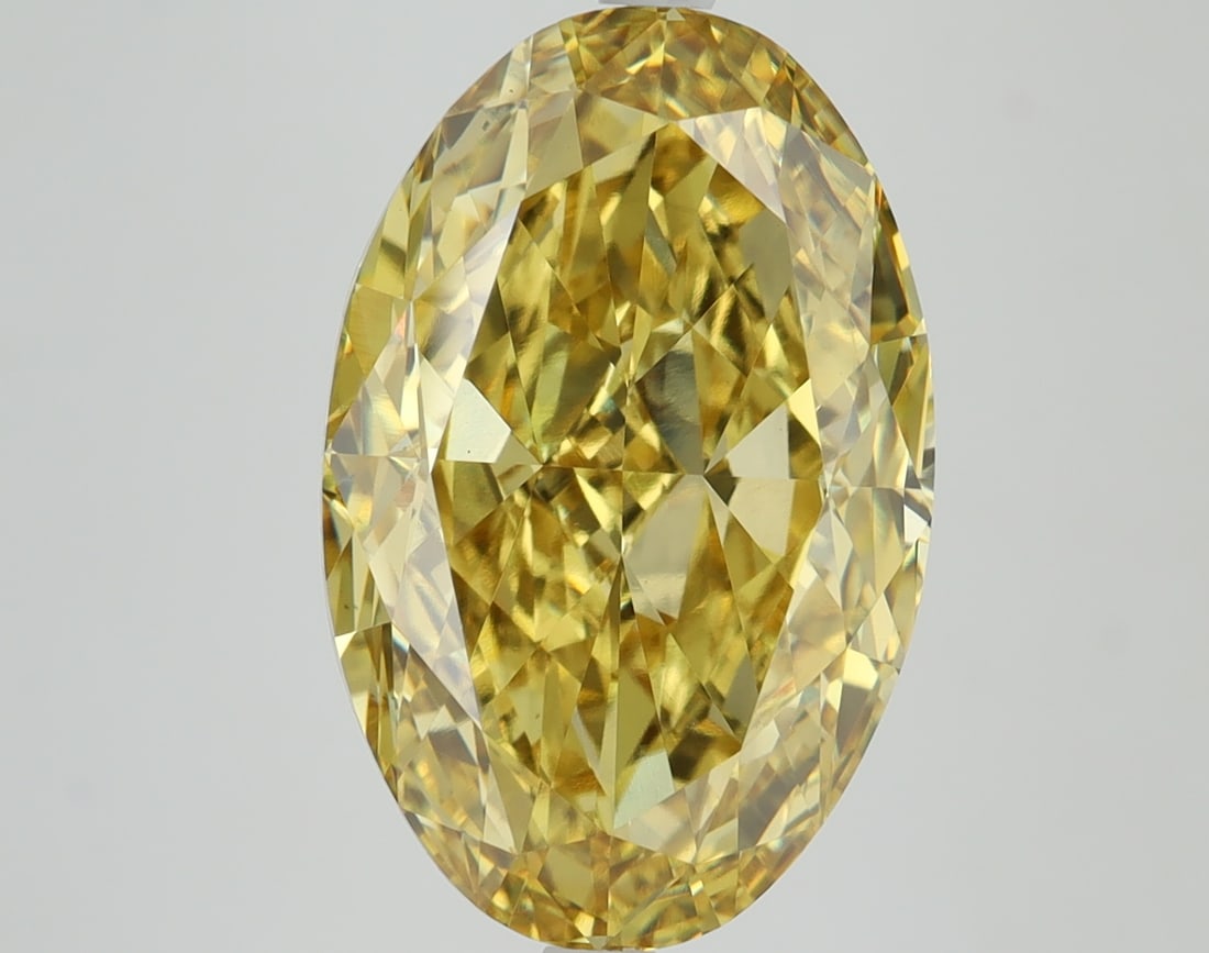 Loose Diamond - OVAL 8.1ct YELLOW VS1 (1 of 1)