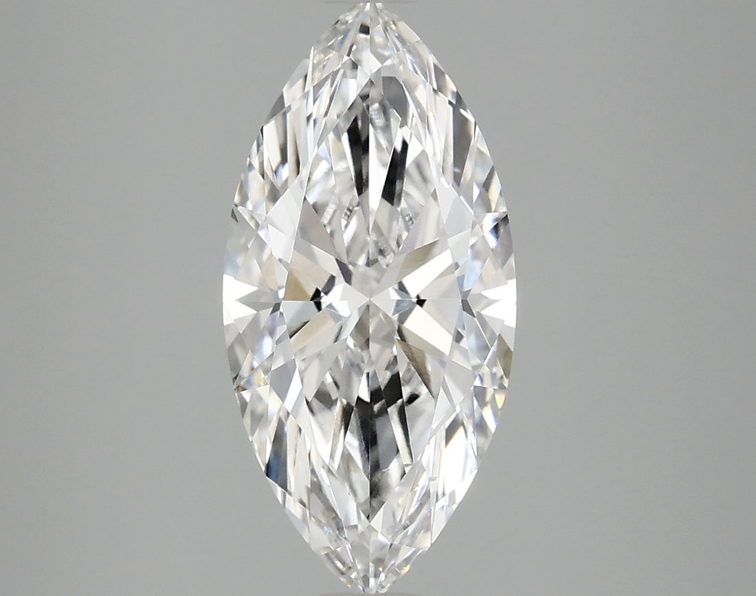 Loose Diamond - MARQUISE 2.3ct D VS2: Loose Diamond - MARQUISE 2.3ct D VS2 Source: This is a real non-mined Diamond that has been grown in a lab Shape: MARQUISE Carats: 2.3 Color: D Clarity: VS2 Certification: IGI Condition: Pre-Owned PLE