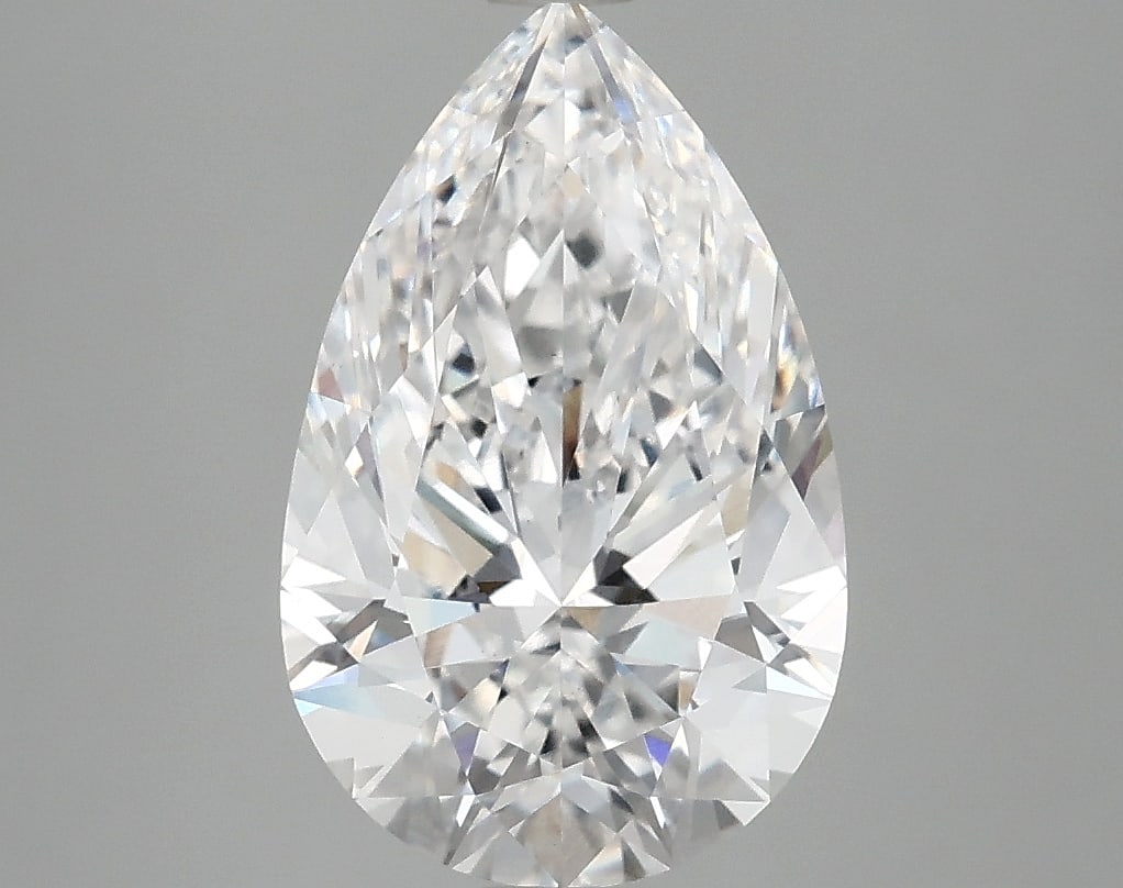 Loose Diamond - PEAR 2.93ct D VS1: Loose Diamond - PEAR 2.93ct D VS1 Source: This is a real non-mined Diamond that has been grown in a lab Shape: PEAR Carats: 2.93 Color: D Clarity: VS1 Certification: IGI Condition: Pre-Owned PLEASE NO
