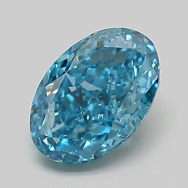 Loose Diamond - OVAL 1.08ct Fancy Vivid Blue VVS2: Loose Diamond - OVAL 1.08ct Fancy Vivid Blue VVS2 Source: This is a real non-mined Diamond that has been grown in a lab Shape: OVAL Carats: 1.08 Color: Fancy Vivid Blue Certification: IGI Video: