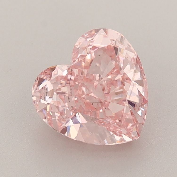 Loose Diamond - HEART 1.52ct Fancy Intense Pink VS1: Loose Diamond - HEART 1.52ct Fancy Intense Pink VS1 Source: This is a real non-mined Diamond that has been grown in a lab Shape: HEART Carats: 1.52 Color: Fancy Intense Pink Certification: IGI Video: