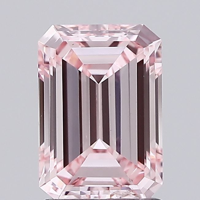 Loose Diamond - EMERALD 1.47ct Fancy Intense Pink VS1: Loose Diamond - EMERALD 1.47ct Fancy Intense Pink VS1 Source: This is a real non-mined Diamond that has been grown in a lab Shape: EMERALD Carats: 1.47 Color: Fancy Intense Pink Certification: IGI Vid