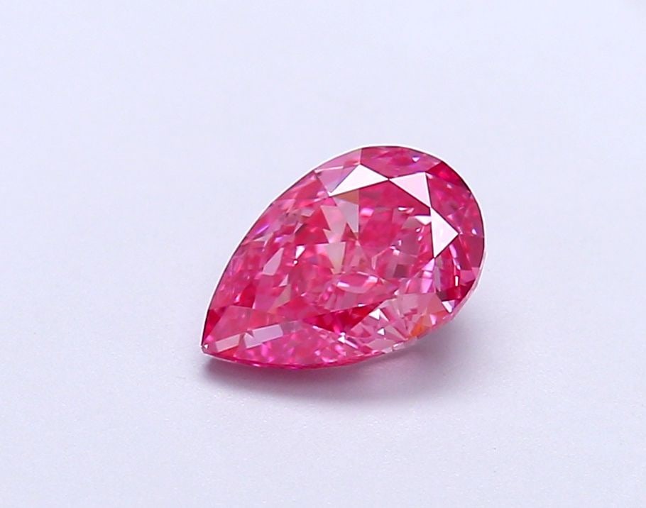 Loose Diamond - PEAR 1.02ct Fancy Vivid Pink IF: Loose Diamond - PEAR 1.02ct Fancy Vivid Pink IF Source: This is a real non-mined Diamond that has been grown in a lab Shape: PEAR Carats: 1.02 Color: Fancy Vivid Pink Certification: IGI Video: