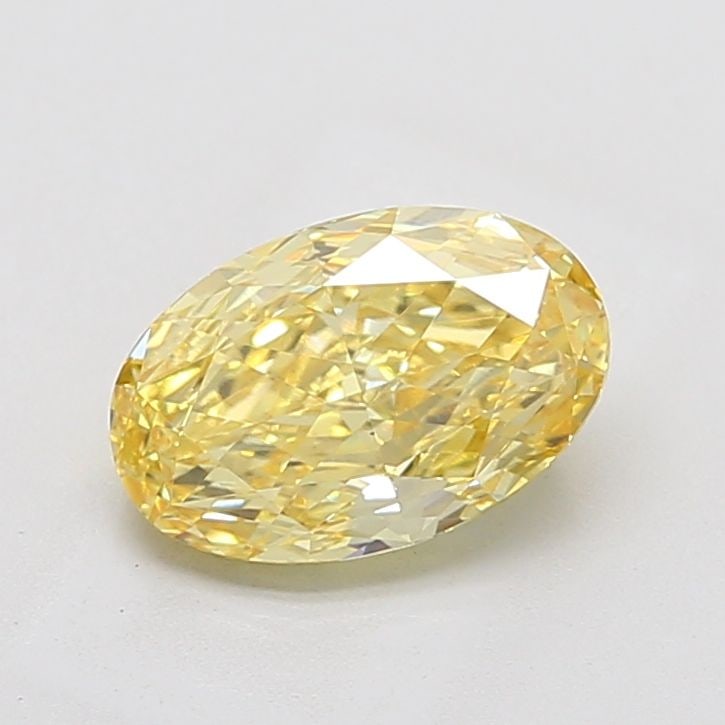 Loose Diamond - OVAL 2.57ct Fancy Vivid Yellow VS1: Loose Diamond - OVAL 2.57ct Fancy Vivid Yellow VS1 Source: This is a real non-mined Diamond that has been grown in a lab Shape: OVAL Carats: 2.57 Color: Fancy Vivid Yellow Certification: IGI Video: