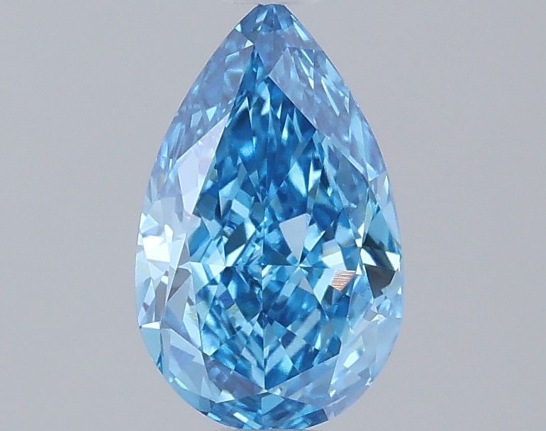 Loose Diamond - PEAR 0.99ct Fancy Vivid Blue VVS2: Loose Diamond - PEAR 0.99ct Fancy Vivid Blue VVS2 Source: This is a real non-mined Diamond that has been grown in a lab Shape: PEAR Carats: 0.99 Color: Fancy Vivid Blue Certification: IGI Video:
