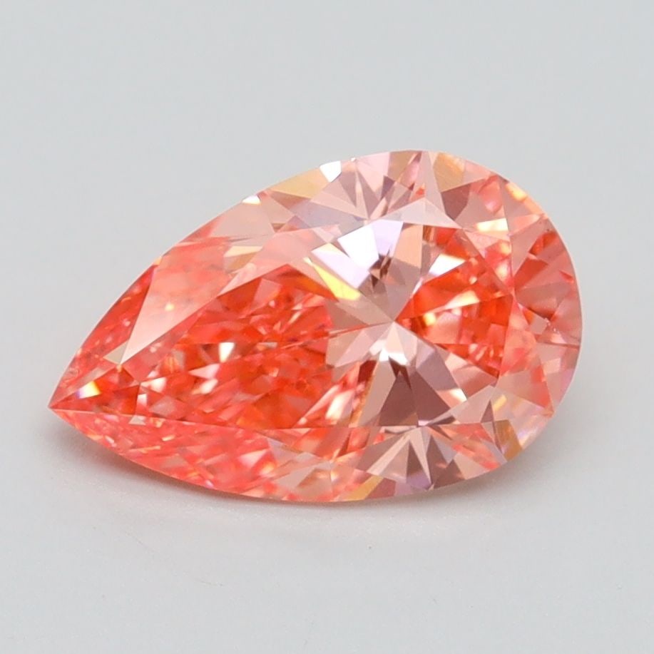 Loose Diamond - PEAR 1.53ct Fancy Vivid Pink VS2: Loose Diamond - PEAR 1.53ct Fancy Vivid Pink VS2 Source: This is a real non-mined Diamond that has been grown in a lab Shape: PEAR Carats: 1.53 Color: Fancy Vivid Pink Certification: IGI Video: