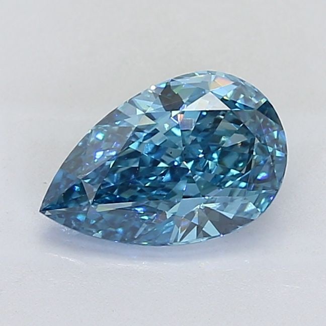 Loose Diamond - PEAR 2.5ct Fancy Vivid Blue VS1: Loose Diamond - PEAR 2.5ct Fancy Vivid Blue VS1 Source: This is a real non-mined Diamond that has been grown in a lab Shape: PEAR Carats: 2.5 Color: Fancy Vivid Blue Certification: IGI Video: