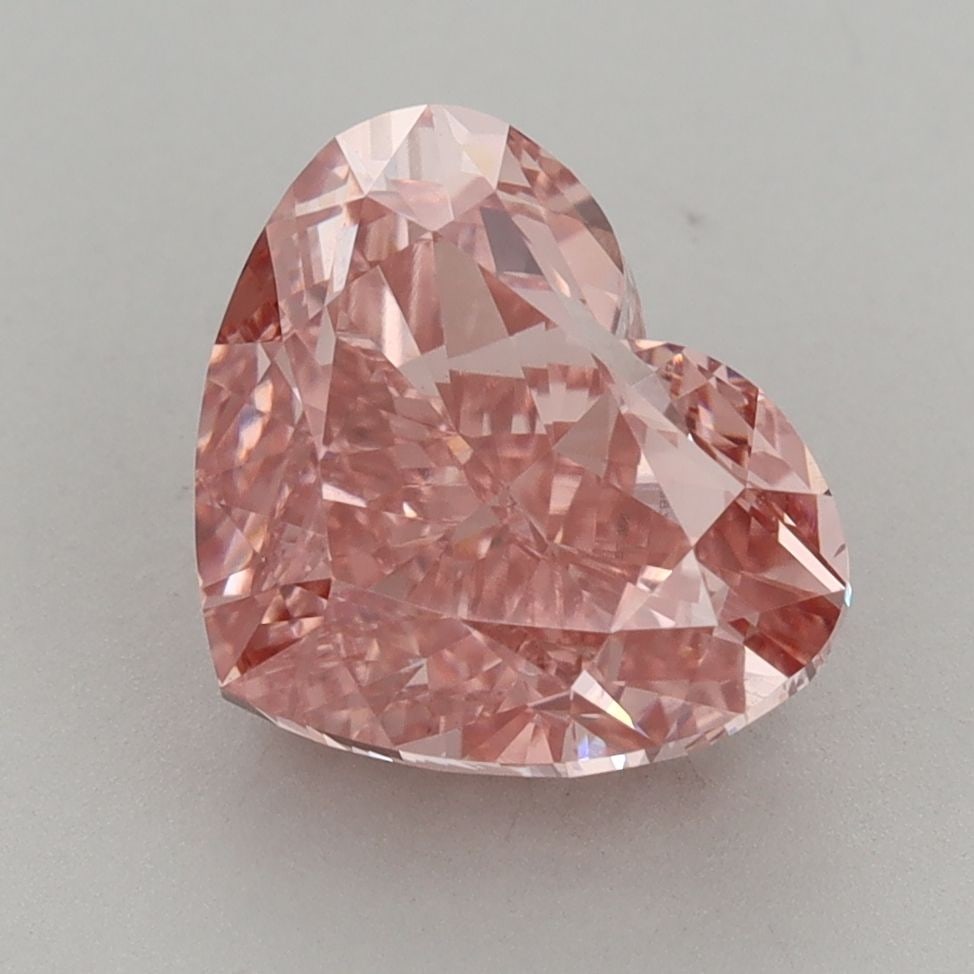 Loose Diamond - HEART 4.01ct Fancy Vivid Pink VS1: Loose Diamond - HEART 4.01ct Fancy Vivid Pink VS1 Source: This is a real non-mined Diamond that has been grown in a lab Shape: HEART Carats: 4.01 Color: Fancy Vivid Pink Certification: IGI Video: