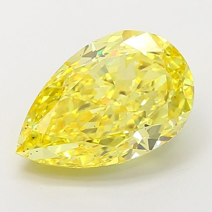 Loose Diamond - PEAR 4.02ct Fancy Vivid Yellow VS2: Loose Diamond - PEAR 4.02ct Fancy Vivid Yellow VS2 Source: This is a real non-mined Diamond that has been grown in a lab Shape: PEAR Carats: 4.02 Color: Fancy Vivid Yellow Certification: IGI Video:
