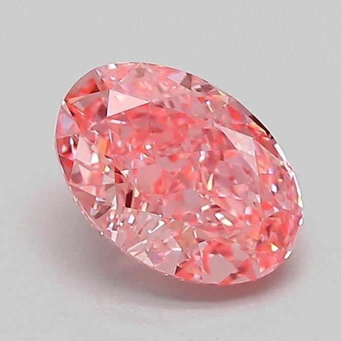Loose Diamond - OVAL 1.11ct Fancy Vivid Pink VVS2: Loose Diamond - OVAL 1.11ct Fancy Vivid Pink VVS2 Source: This is a real non-mined Diamond that has been grown in a lab Shape: OVAL Carats: 1.11 Color: Fancy Vivid Pink Certification: IGI Video: