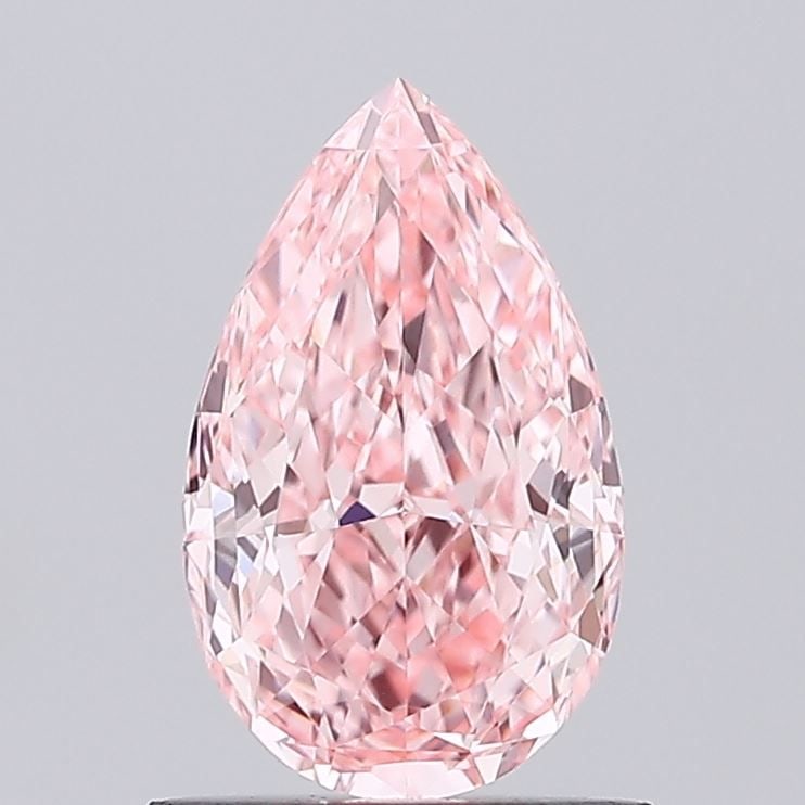Loose Diamond - PEAR 1.02ct Fancy Vivid Pink VVS2: Loose Diamond - PEAR 1.02ct Fancy Vivid Pink VVS2 Source: This is a real non-mined Diamond that has been grown in a lab Shape: PEAR Carats: 1.02 Color: Fancy Vivid Pink Certification: IGI Video: