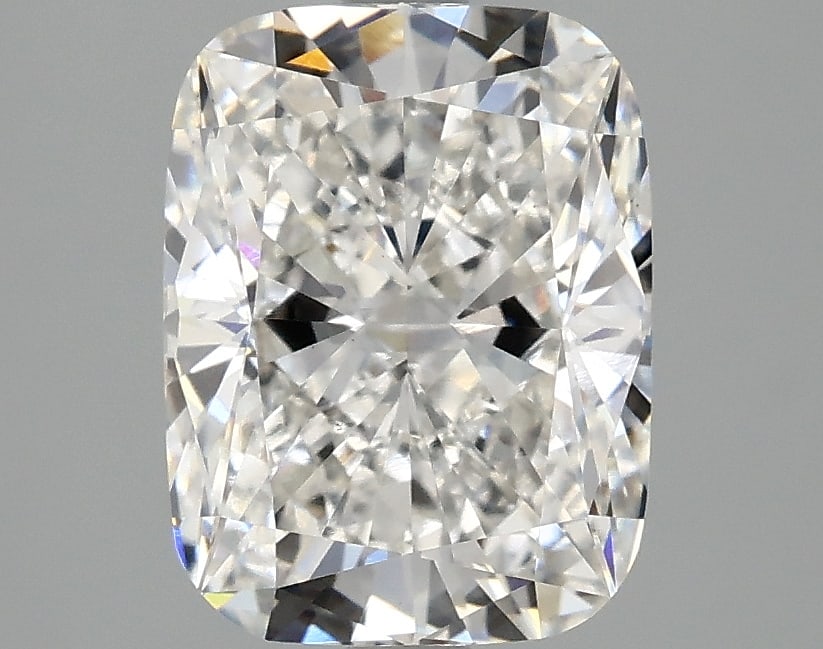Loose Diamond - CUSHION 2.71ct F VS1: Loose Diamond - CUSHION 2.71ct F VS1 Source: This is a real non-mined Diamond that has been grown in a lab Shape: CUSHION Carats: 2.71 Color: F Clarity: VS1 Certification: IGI Condition: Pre-Owned PLE