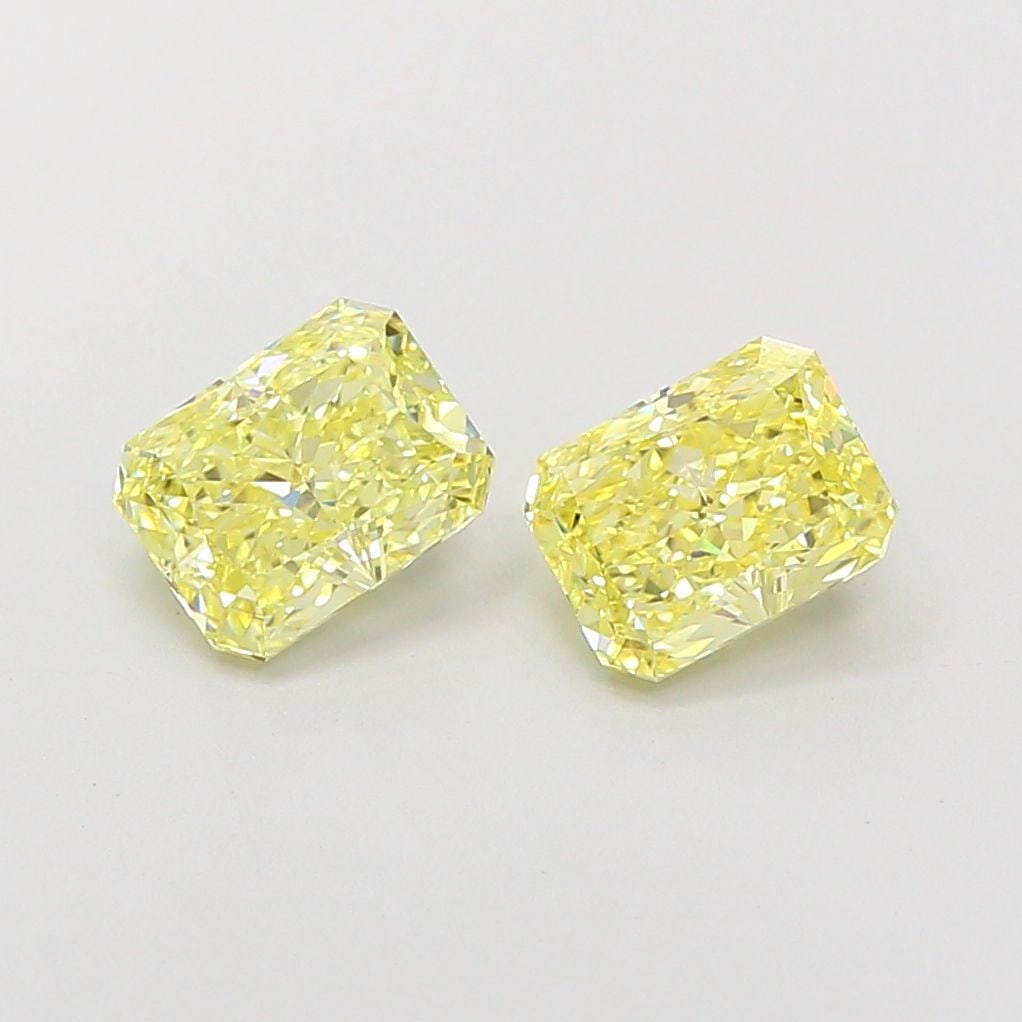 Loose Diamond - RADIANT 1.13ct Fancy Intense Yellow VVS2: Loose Diamond - RADIANT 1.13ct Fancy Intense Yellow VVS2 Source: This is a real non-mined Diamond that has been grown in a lab Shape: RADIANT Carats: 1.13 Color: Fancy Intense Yellow Certification: IG