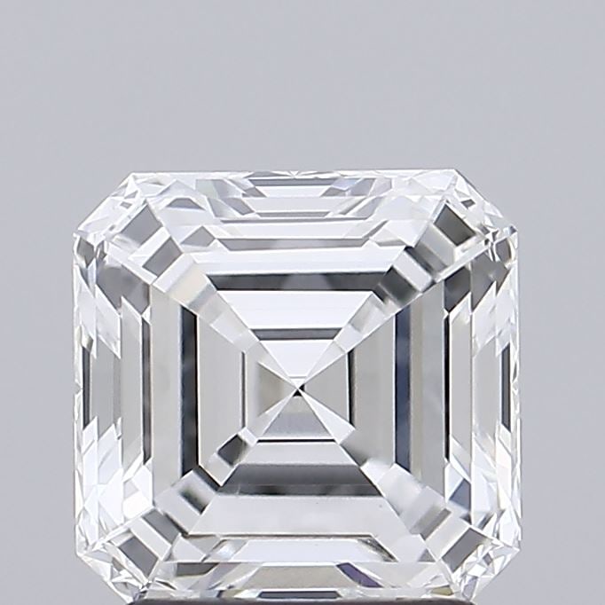 Loose Diamond - ASSCHER 2.2ct E VVS2: Loose Diamond - ASSCHER 2.2ct E VVS2 Source: This is a real non-mined Diamond that has been grown in a lab Shape: ASSCHER Carats: 2.2 Color: E Clarity: VVS2 Certification: IGI Condition: Pre-Owned PLE