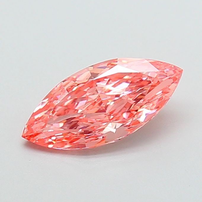 Loose Diamond - MARQUISE 1.6ct Fancy Vivid Pink VS2: Loose Diamond - MARQUISE 1.6ct Fancy Vivid Pink VS2 Source: This is a real non-mined Diamond that has been grown in a lab Shape: MARQUISE Carats: 1.6 Color: Fancy Vivid Pink Certification: IGI Video:
