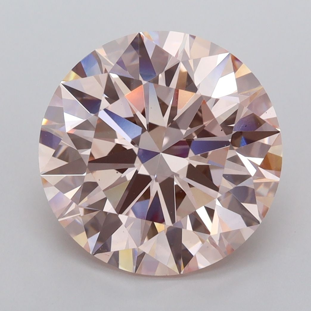 Ideal Loose Diamond - ROUND 5.02ct Fancy Intense Pink VS1: Ideal Loose Diamond - ROUND 5.02ct Fancy Intense Pink VS1 Source: This is a real non-mined Diamond that has been grown in a lab Shape: ROUND Carats: 5.02 Color: Fancy Intense Pink Certification: IGI
