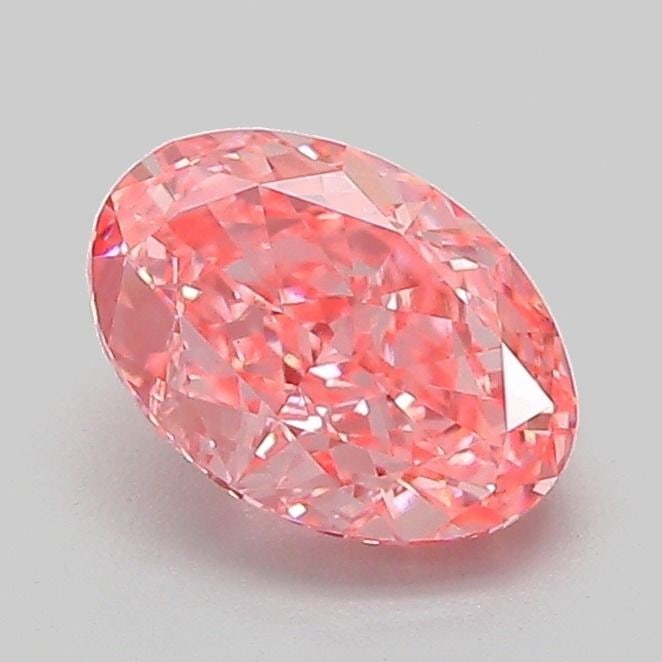 Loose Diamond - OVAL 1.11ct Fancy Vivid Pink VVS2: Loose Diamond - OVAL 1.11ct Fancy Vivid Pink VVS2 Source: This is a real non-mined Diamond that has been grown in a lab Shape: OVAL Carats: 1.11 Color: Fancy Vivid Pink Certification: IGI Video: