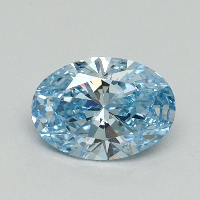 Loose Diamond - OVAL 0.62ct Fancy Vivid Blue VS1: Loose Diamond - OVAL 0.62ct Fancy Vivid Blue VS1 Source: This is a real non-mined Diamond that has been grown in a lab Shape: OVAL Carats: 0.62 Color: Fancy Vivid Blue Certification: IGI Video: