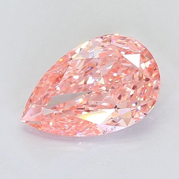 Loose Diamond - PEAR 3.08ct Fancy Vivid Pink VS2: Loose Diamond - PEAR 3.08ct Fancy Vivid Pink VS2 Source: This is a real non-mined Diamond that has been grown in a lab Shape: PEAR Carats: 3.08 Color: Fancy Vivid Pink Certification: IGI Video: