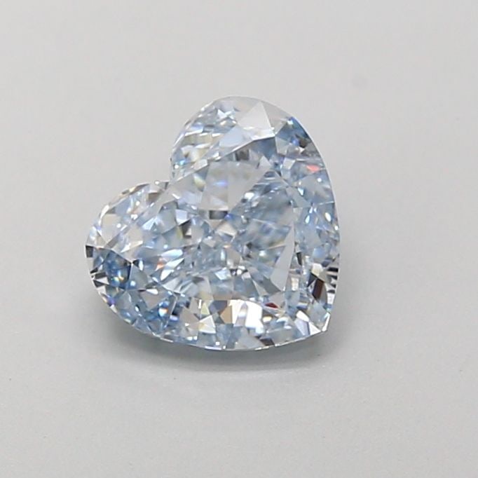 Loose Diamond - HEART 1.16ct Fancy Intense Blue VVS2: Loose Diamond - HEART 1.16ct Fancy Intense Blue VVS2 Source: This is a real non-mined Diamond that has been grown in a lab Shape: HEART Carats: 1.16 Color: Fancy Intense Blue Certification: IGI Video: