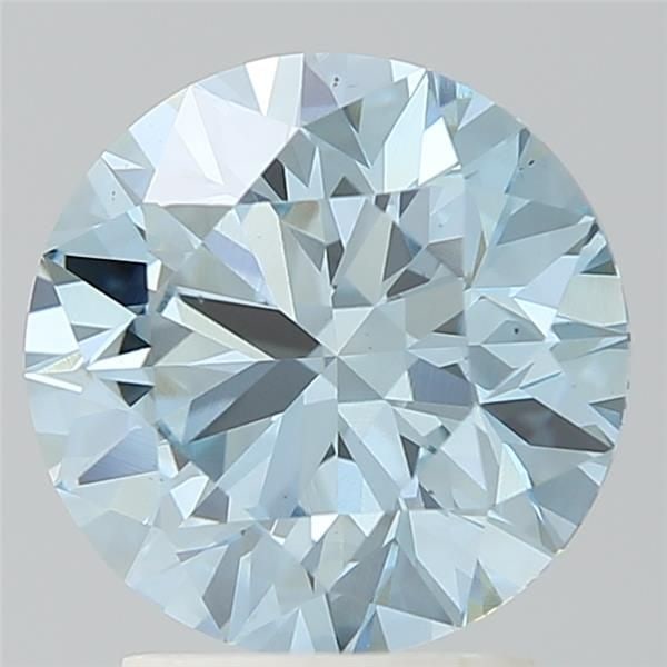 Ideal Loose Diamond - ROUND 2.65ct Fancy Intense Blue VS1: Ideal Loose Diamond - ROUND 2.65ct Fancy Intense Blue VS1 Source: This is a real non-mined Diamond that has been grown in a lab Shape: ROUND Carats: 2.65 Color: Fancy Intense Blue Certification: IGI V