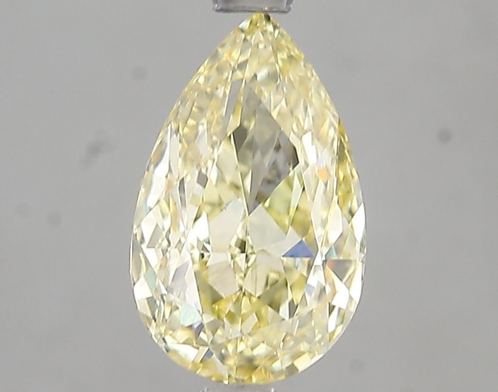 Loose Diamond - PEAR 2.08ct Fancy Intense Yellow VS1: Loose Diamond - PEAR 2.08ct Fancy Intense Yellow VS1 Source: This is a real non-mined Diamond that has been grown in a lab Shape: PEAR Carats: 2.08 Color: Fancy Intense Yellow Certification: IGI