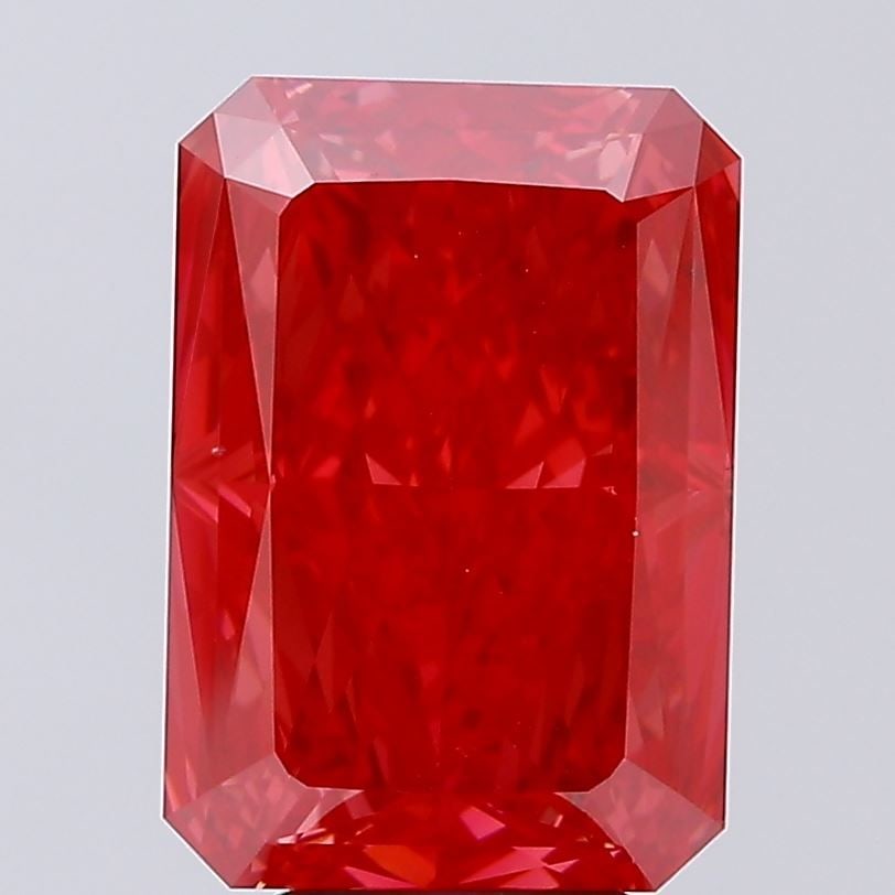 Loose Diamond - RADIANT 6.84ct Fancy Vivid Red VS1 (1 of 1)