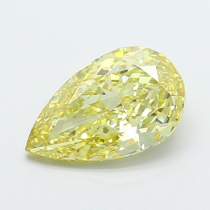 Loose Diamond - PEAR 2.6ct Fancy Yellow VVS2: Loose Diamond - PEAR 2.6ct Fancy Yellow VVS2 Source: This is a real non-mined Diamond that has been grown in a lab Shape: PEAR Carats: 2.6 Color: Fancy Yellow Certification: IGI Video: