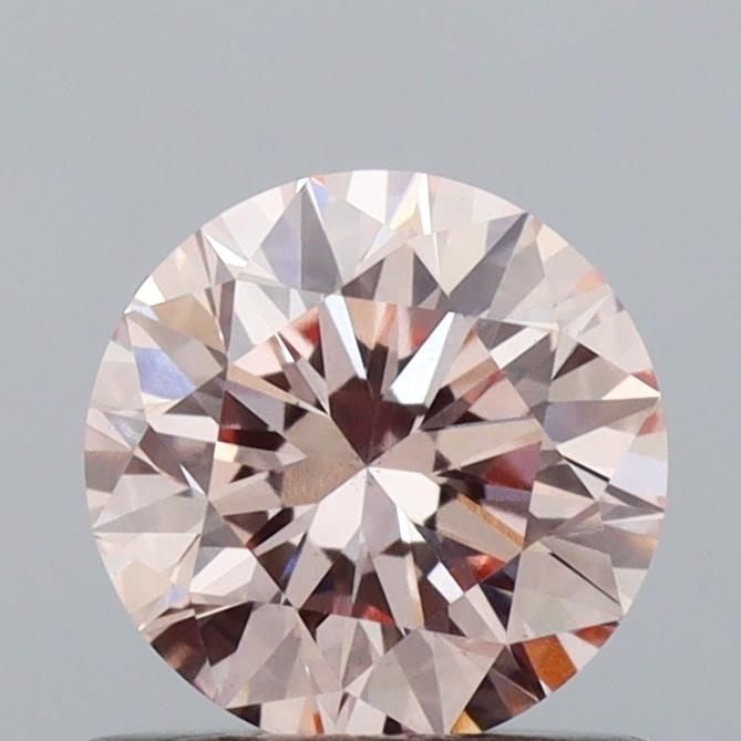 Loose Diamond - ROUND 0.69ct Fancy Light Pink VS1: Loose Diamond - ROUND 0.69ct Fancy Light Pink VS1 Source: This is a real non-mined Diamond that has been grown in a lab Shape: ROUND Carats: 0.69 Color: Fancy Light Pink Certification: IGI Video: