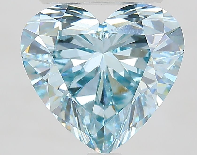 Loose Diamond - HEART 3.51ct Fancy Blue VS1: Loose Diamond - HEART 3.51ct Fancy Blue VS1 Source: This is a real non-mined Diamond that has been grown in a lab Shape: HEART Carats: 3.51 Color: Fancy Blue Certification: IGI Video: