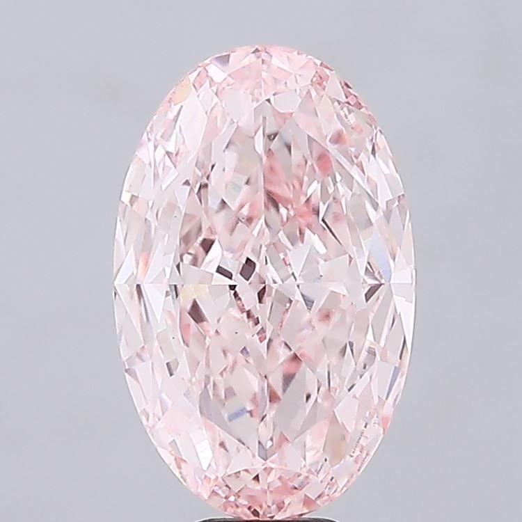 Loose Diamond - OVAL 11.03ct Fancy Vivid Pink VS1: Loose Diamond - OVAL 11.03ct Fancy Vivid Pink VS1 Source: This is a real non-mined Diamond that has been grown in a lab Shape: OVAL Carats: 11.03 Color: Fancy Vivid Pink Certification: IGI Video: