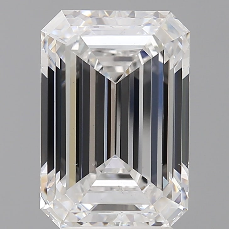 Loose Diamond - EMERALD 4.57ct D VS2: Loose Diamond - EMERALD 4.57ct D VS2 Source: This is a real non-mined Diamond that has been grown in a lab Shape: EMERALD Carats: 4.57 Color: D Clarity: VS2 Certification: IGI Condition: Pre-Owned PLE