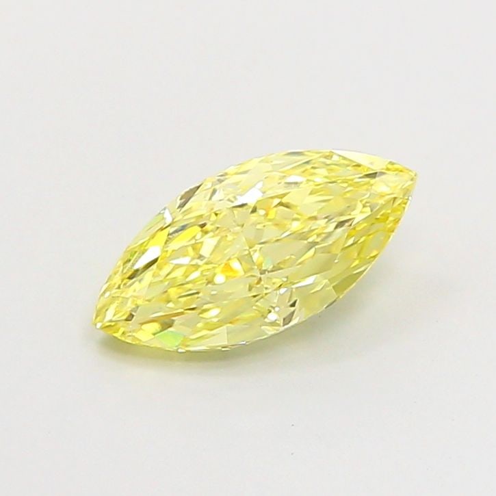 Loose Diamond - MARQUISE 1.04ct Fancy Vivid Yellow VS1: Loose Diamond - MARQUISE 1.04ct Fancy Vivid Yellow VS1 Source: This is a real non-mined Diamond that has been grown in a lab Shape: MARQUISE Carats: 1.04 Color: Fancy Vivid Yellow Certification: IGI V